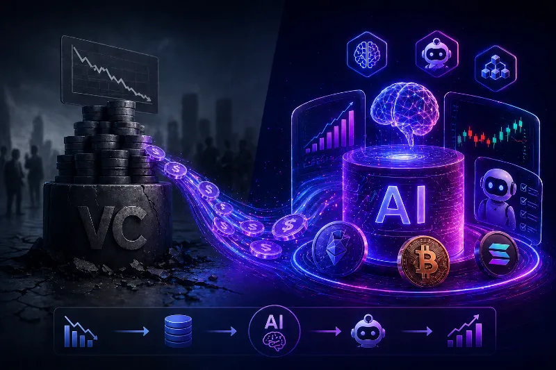 AI đang ngày càng “ăn mòn” vốn đầu tư mạo hiểm — và cách các công ty crypto thích nghi