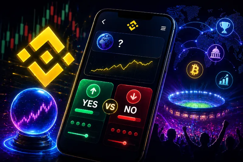 Binance tham gia cuộc đua triển khai thị trường dự đoán trong crypto