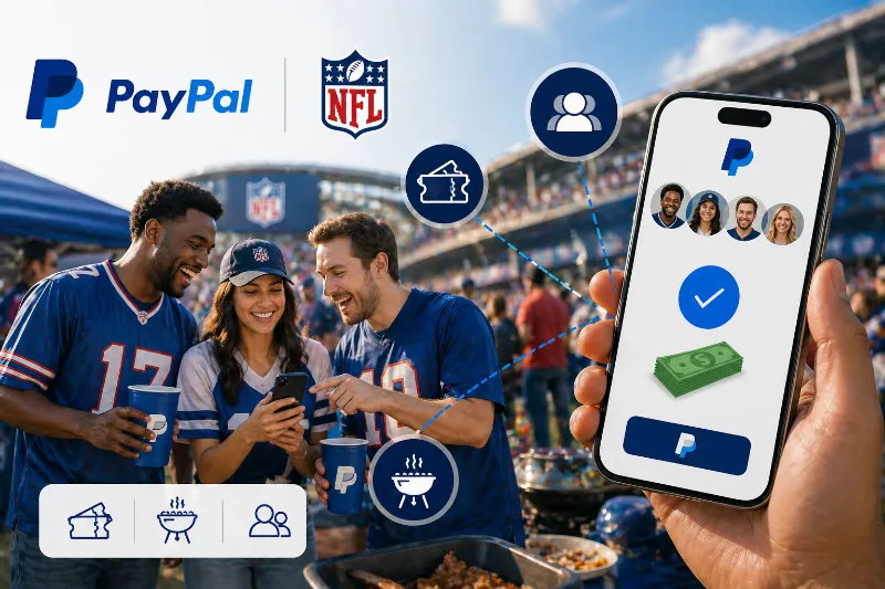 PayPal hợp tác với NFL để mở rộng thanh toán trong trải nghiệm người hâm mộ