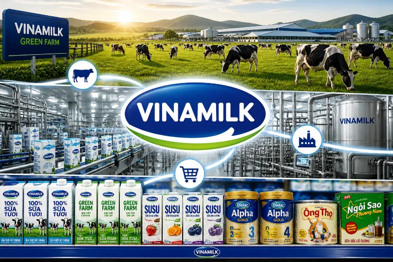 Phân tích hiệu quả kinh doanh và các sáng kiến chiến lược của Vinamilk