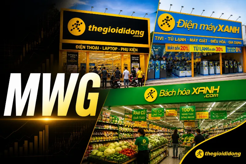 Phân tích Thế Giới Di Động (MWG): từ “cỗ máy tăng trưởng” đến bài toán Bách Hóa Xanh