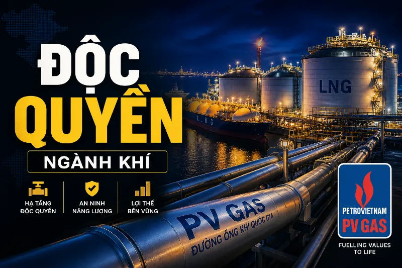 Phân tích Tổng công ty Khí Việt Nam (GAS): “ông trùm” độc quyền năng lượng và bài toán tăng trưởng trong kỷ nguyên LNG