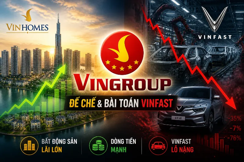 Phân tích Vingroup: từ "đế chế đa ngành" đến bài toán Vinfast