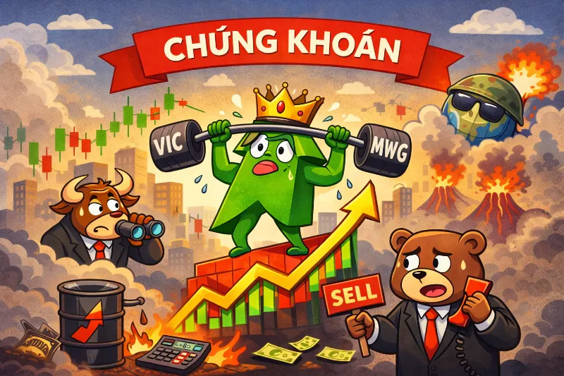 Thị trường chứng khoán Việt Nam 20/4/2026: xanh thì có xanh, nhưng xanh kiểu… có chọn lọc