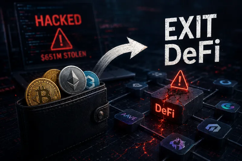 Tôi đang rút toàn bộ tiền khỏi DeFi